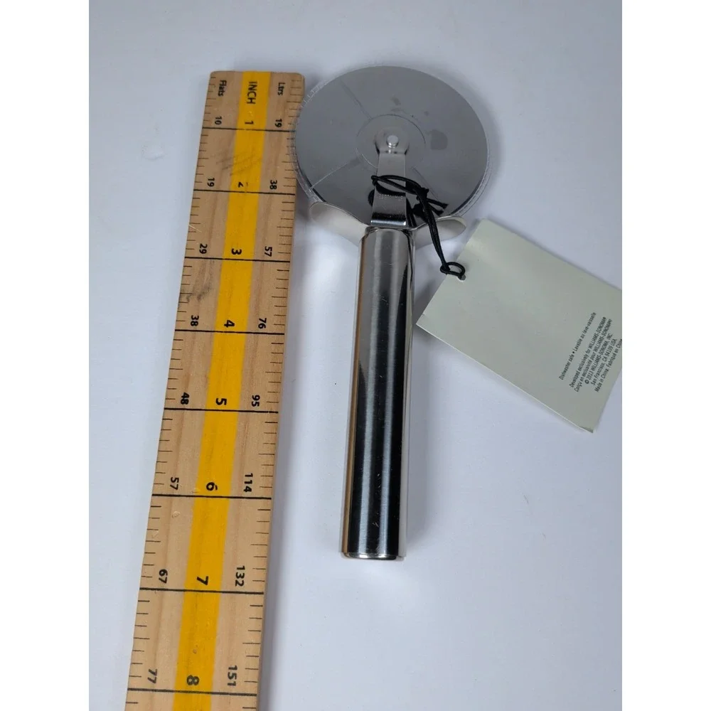 Williams Sonoma Pizza Wheel Cutter Stainless Steel  Kitchen Tool- Open Kitchen